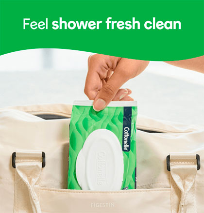 Feel shower fresh clean Carousal