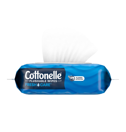 Cottonelle® FreshCare® Flushable Wipes