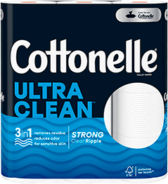 Cottonelle® Ultra Clean 1-Ply Toilet Paper